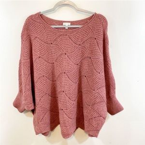 Garnet Hill Baby Alpaca Poncho Sweater